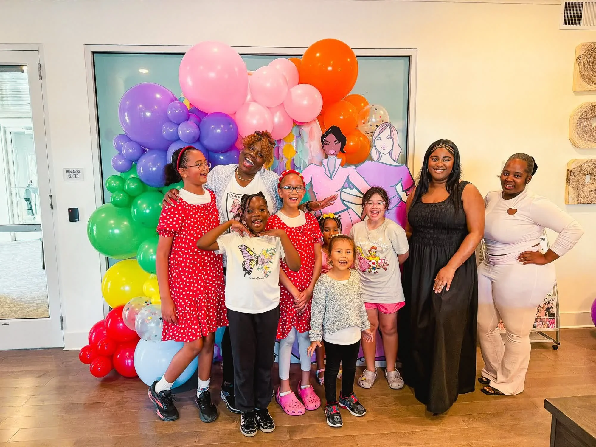Color In Pretty community coloring event